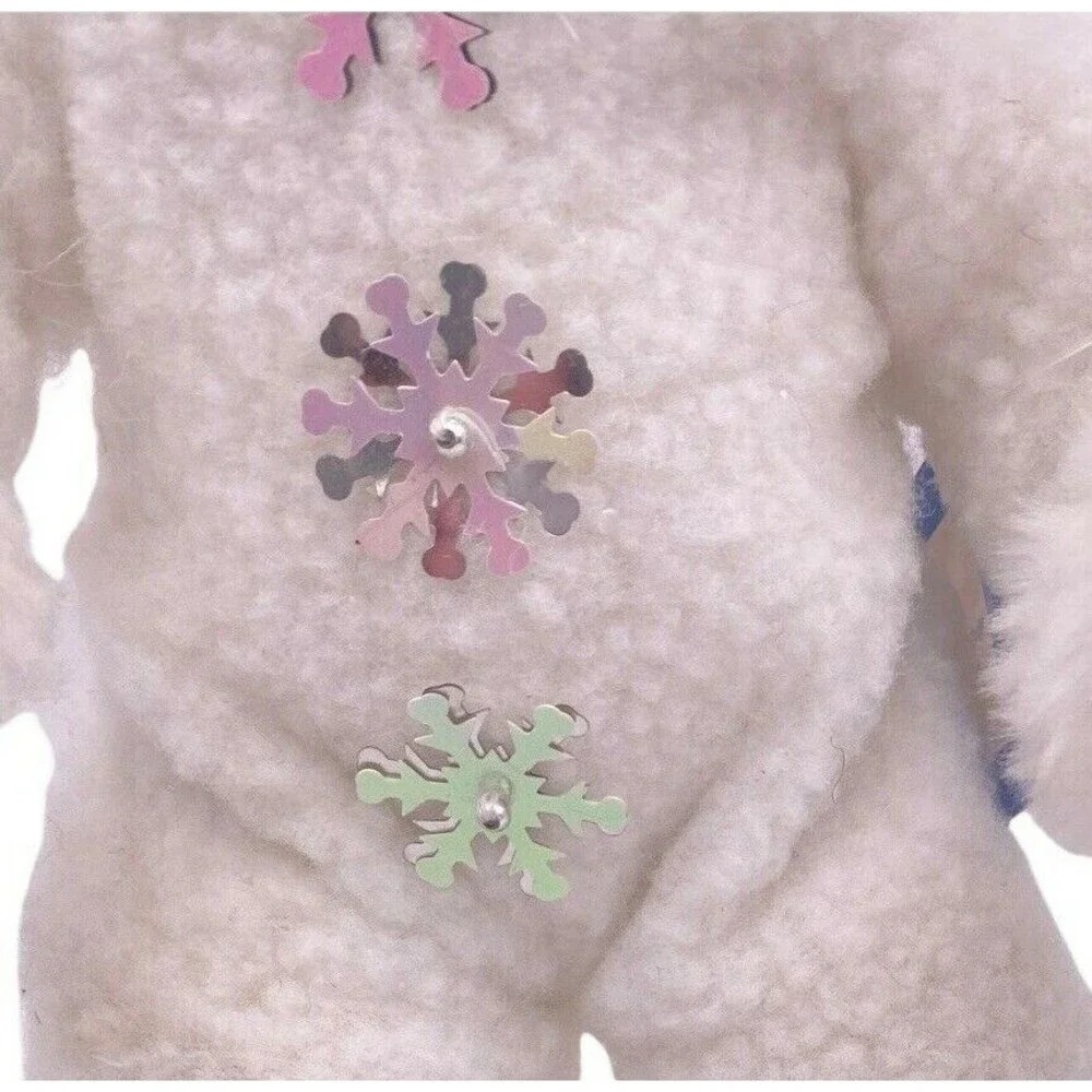 Vintage 1995 Ashton Drake SnowBabies Porcelain Doll Titus Tomescu White Snowsuit